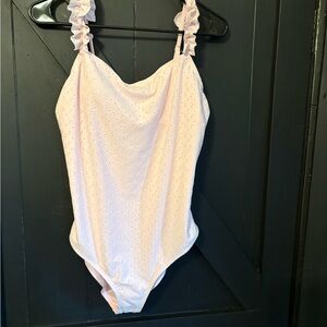 Aqua Swim Soft Pink Lined One-Piece